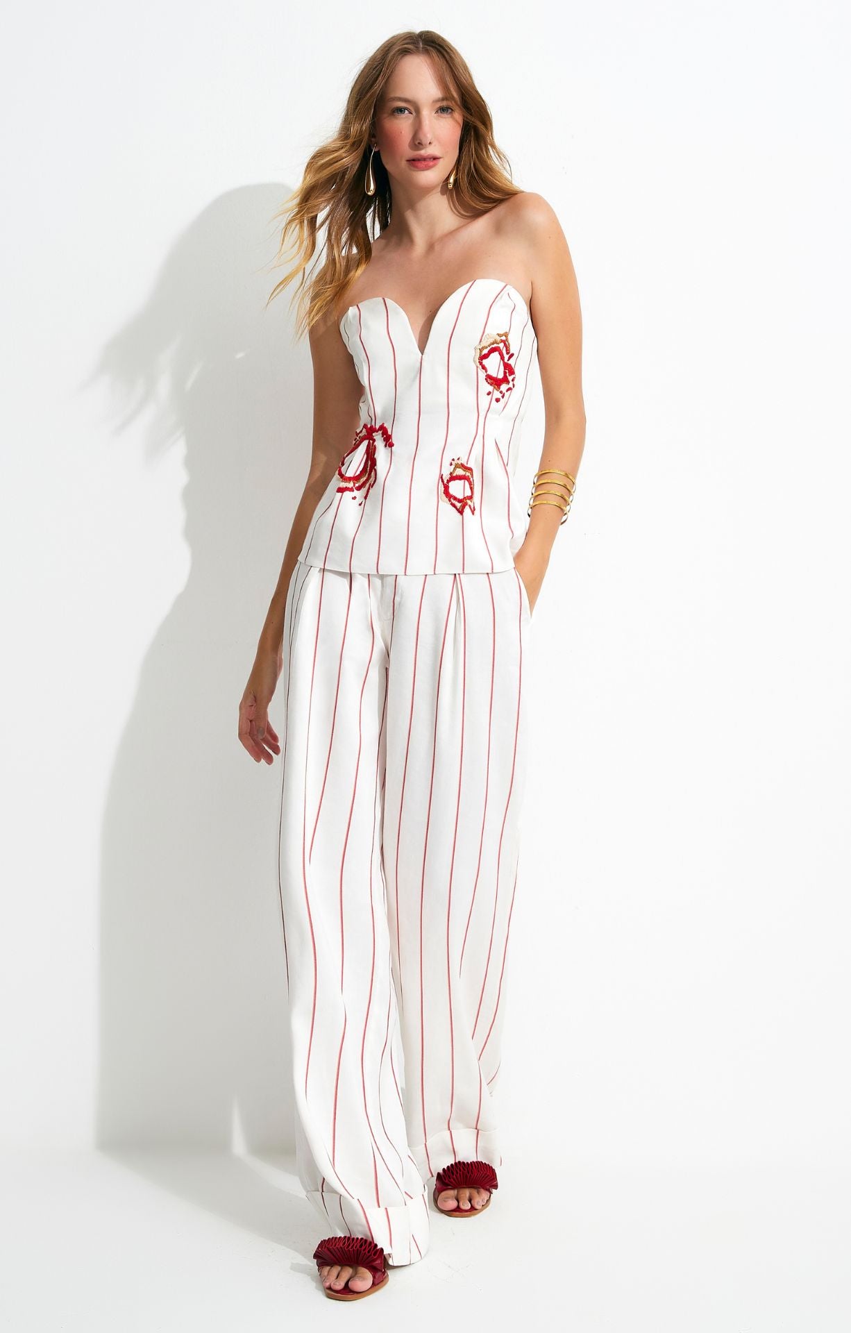 OFF WHITE/VERMELHO